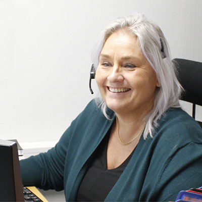 Catharina på Kundservice 